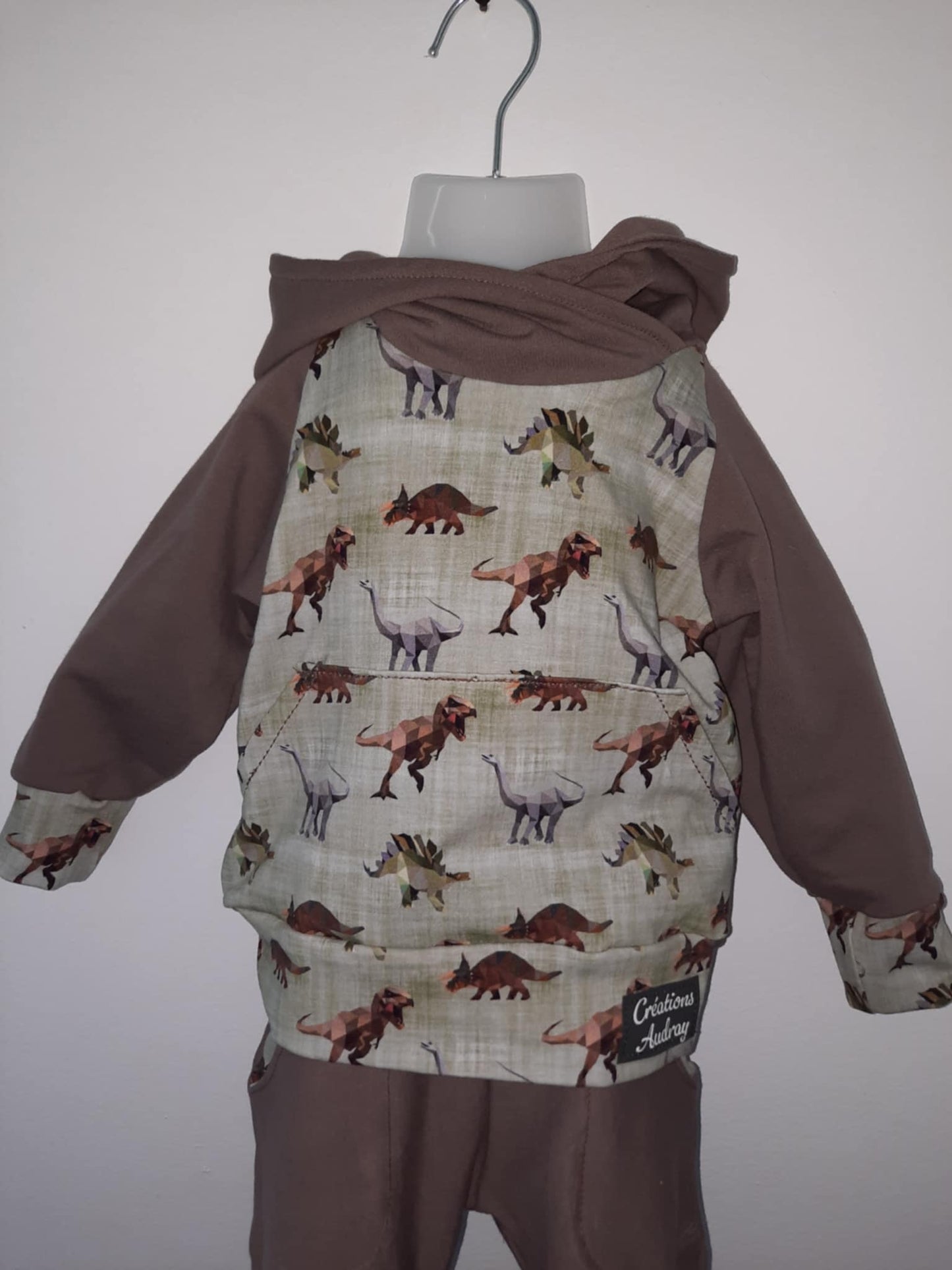 hoodies et pantalon style cargo (ensemble)