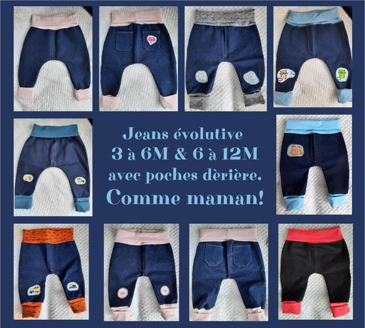 Jeans évolutive