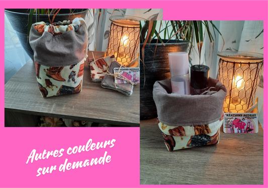 Pochons et lingettes démaquillantes LILI